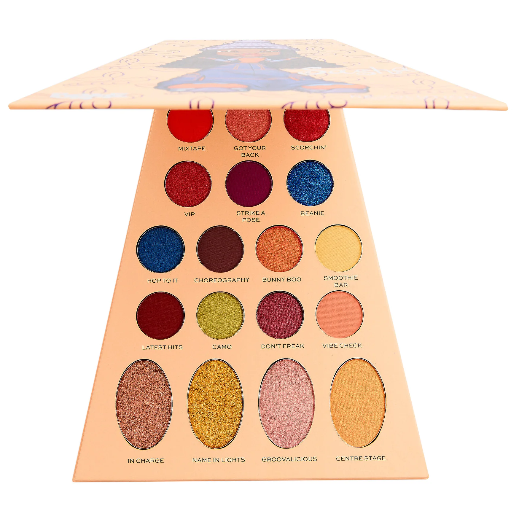 Φωτογραφία προϊόντος: Makeup Revolution X Bratz Doll Eyeshadow Palette - Sasha (12,4gr)