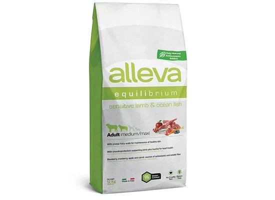 Φωτογραφία προϊόντος: Alleva Equilibrium SENSITIVE LAMB ADULT MEDIUM - MAXI DOG 12kg Μεσαίο 12kgr