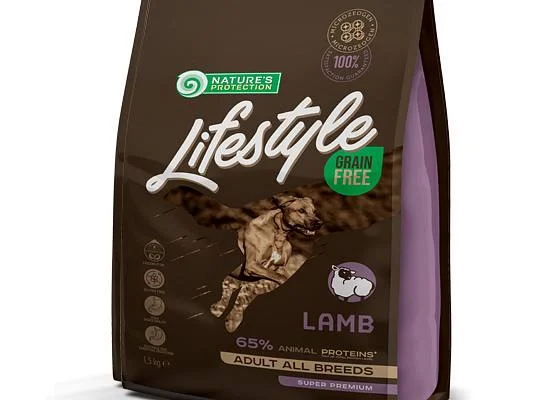Φωτογραφία προϊόντος: Nature's Protection Lifestyle Grain Free Lamb - Adult 1.5kgr