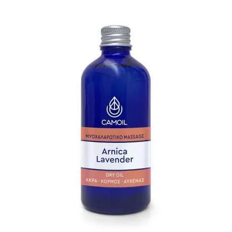 Φωτογραφία προϊόντος: CAMOIL Johnz Έλαιο Άρνικας με δενδρολίβανο, λεβάντα +amp; βιταμίνη Ε, 100ml