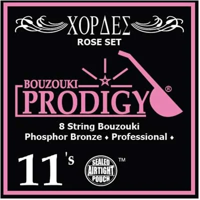 Φωτογραφία προϊόντος: PRODIGY Rose 11s X Set 4 Phosphor Bronze