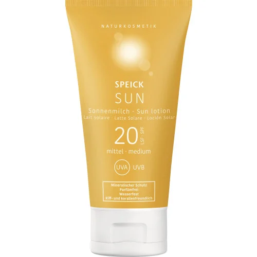 Φωτογραφία προϊόντος: Speick Men Speick Sun – Sun Lotion SPF20 150ml (αντηλιακή κρέμα σώματος)
