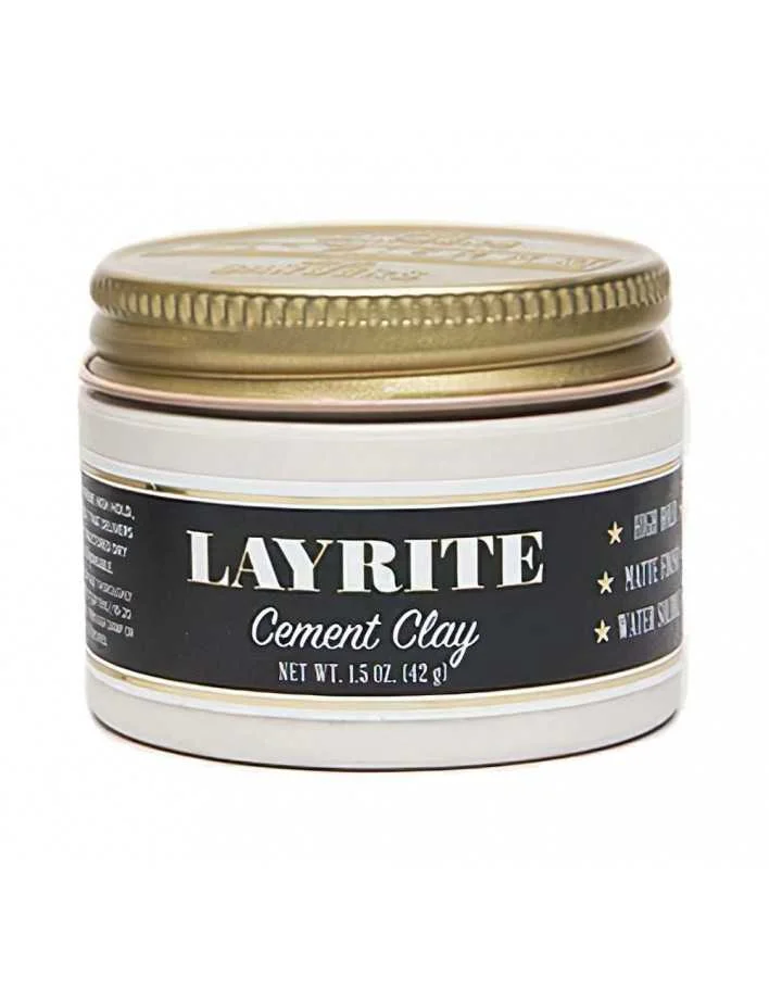 Φωτογραφία προϊόντος: Layrite Deluxe Hair Pomade Cement Clay 120gr
