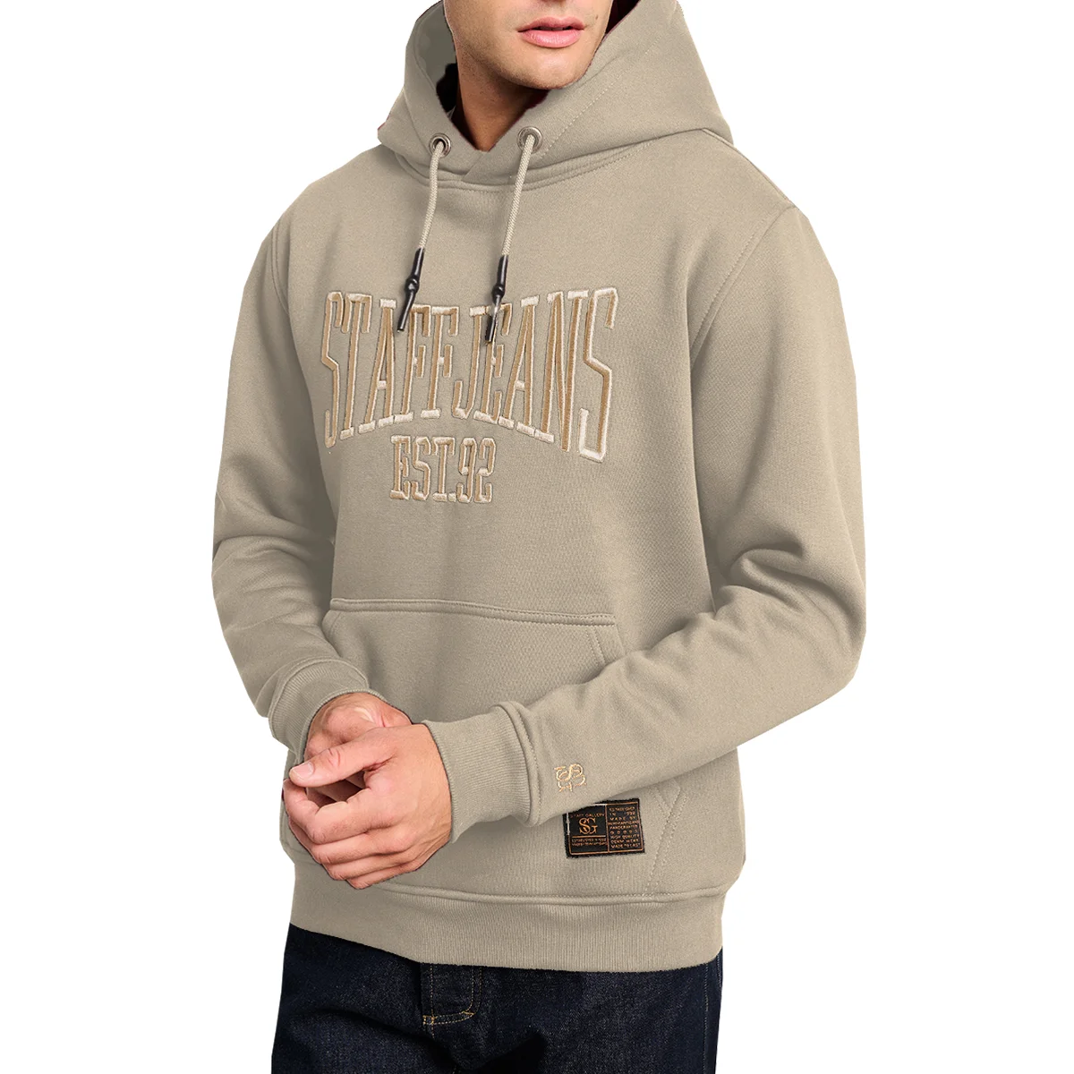 Φωτογραφία προϊόντος: STAFF - PACO HOODIE - 64-104.054 CREAM Εκρού