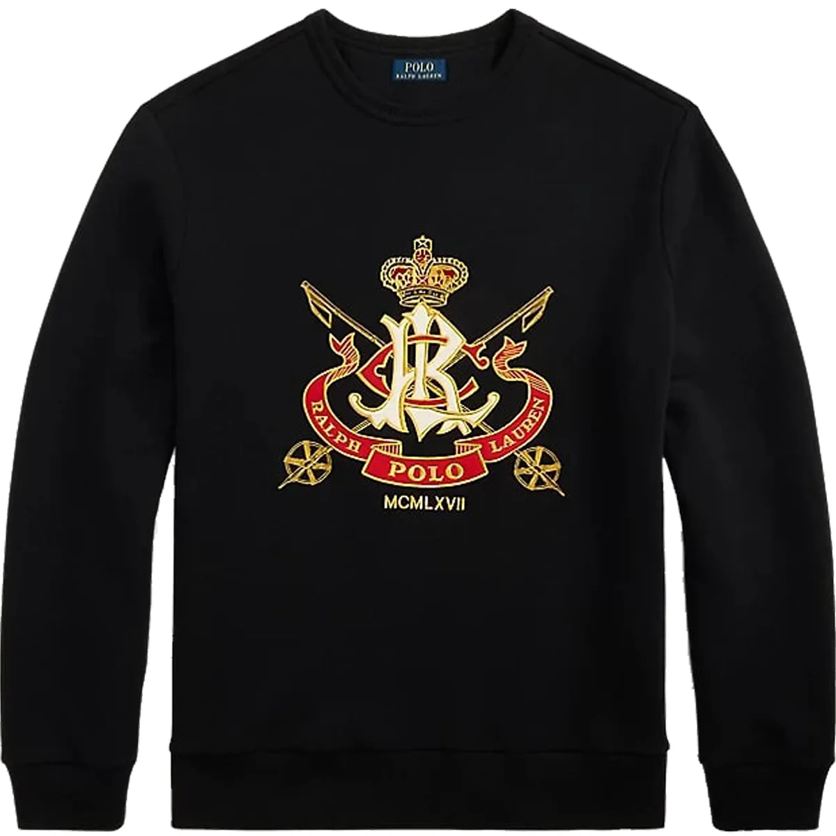 Φωτογραφία προϊόντος: POLO RALPH LAUREN - CLASSIC FIT CREST FLEECE SWEATSHIRT - 710982776-002 POLO BLACK Μαύρο