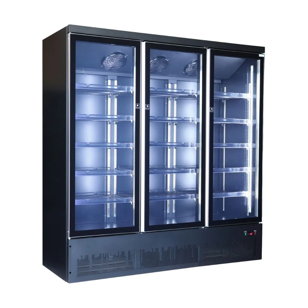 Φωτογραφία προϊόντος: ECOFRIDGE Ψυγείο βιτρίνα τριπλή ανοιγόμενες πόρτες 1600Lt CB1880 PREMIUM FRAMELESS - ENERGY CLASS C