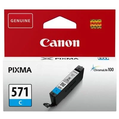 Φωτογραφία προϊόντος: Γνήσιο μελάνι Canon CLI-571 C (0386C001) (Cyan)