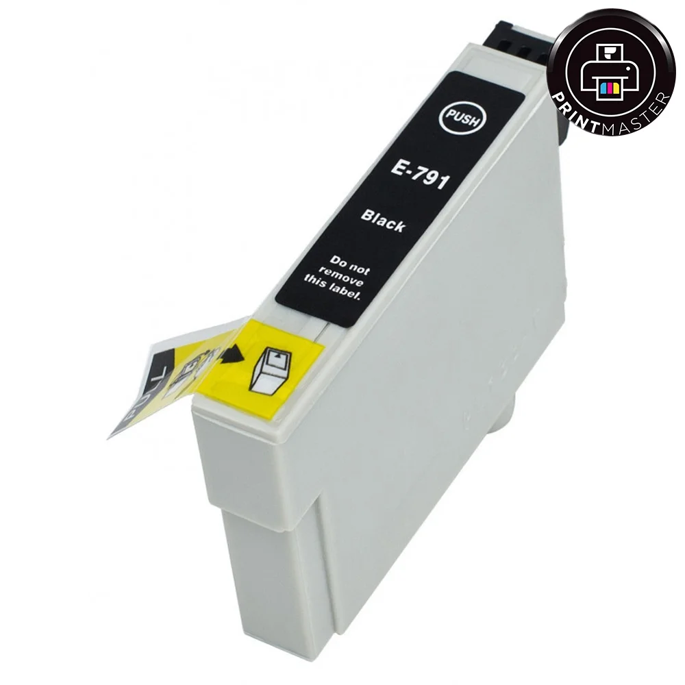 Φωτογραφία προϊόντος: Συμβατό μελάνι Epson T0791 Black (C13T07914010)