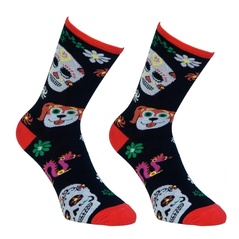Φωτογραφία προϊόντος: Κάλτσες unisex με σχέδιο calavera 1 ζευγάρι