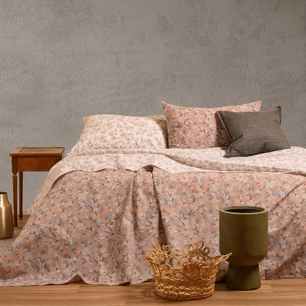 Φωτογραφία προϊόντος: Melinen Home Σετ Σεντονια Μονα Amy Beige Ultra Line 170Χ270