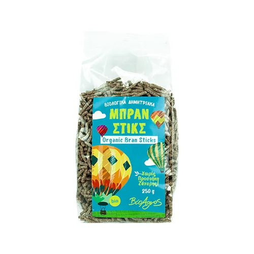Φωτογραφία προϊόντος: Βιολογικά Bran Sticks 250gr