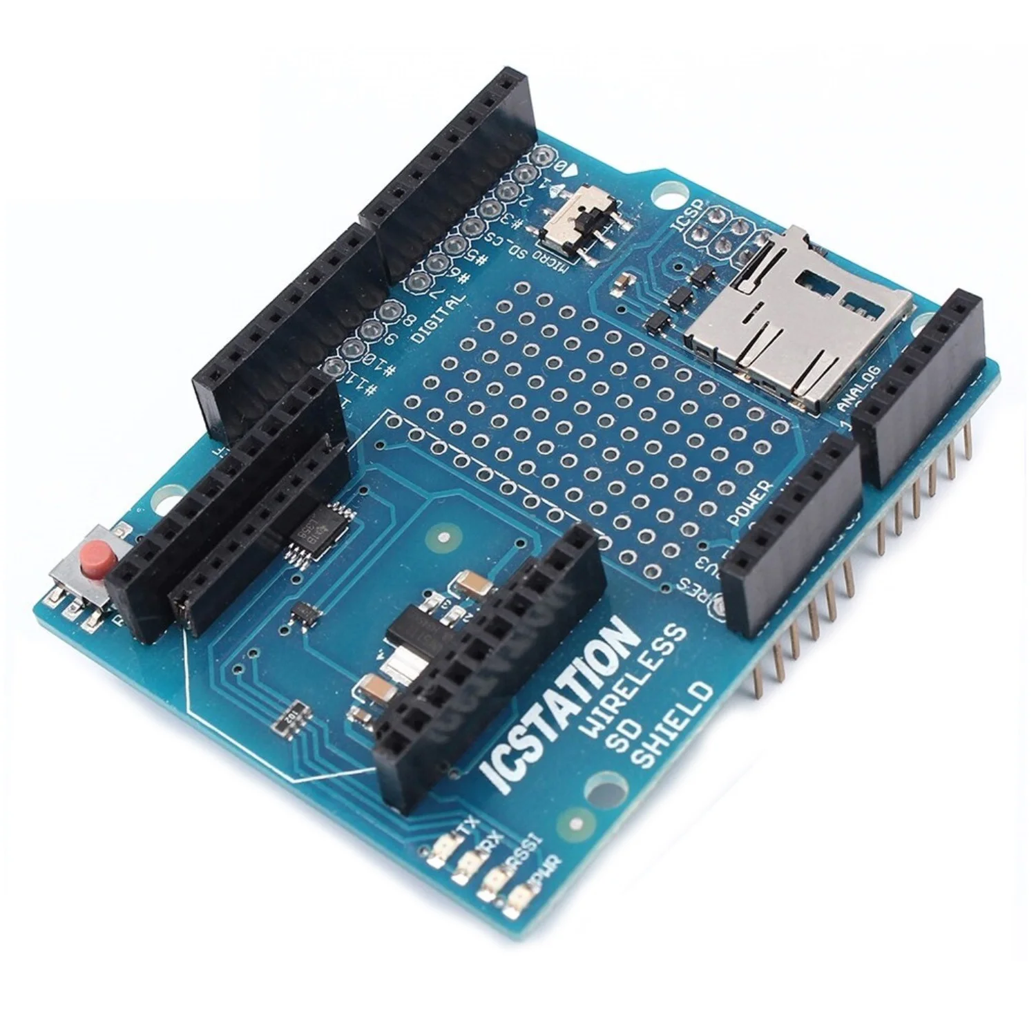Φωτογραφία προϊόντος: Arduino Wireless Proto Shield With SD Card Slot ICSJ010A