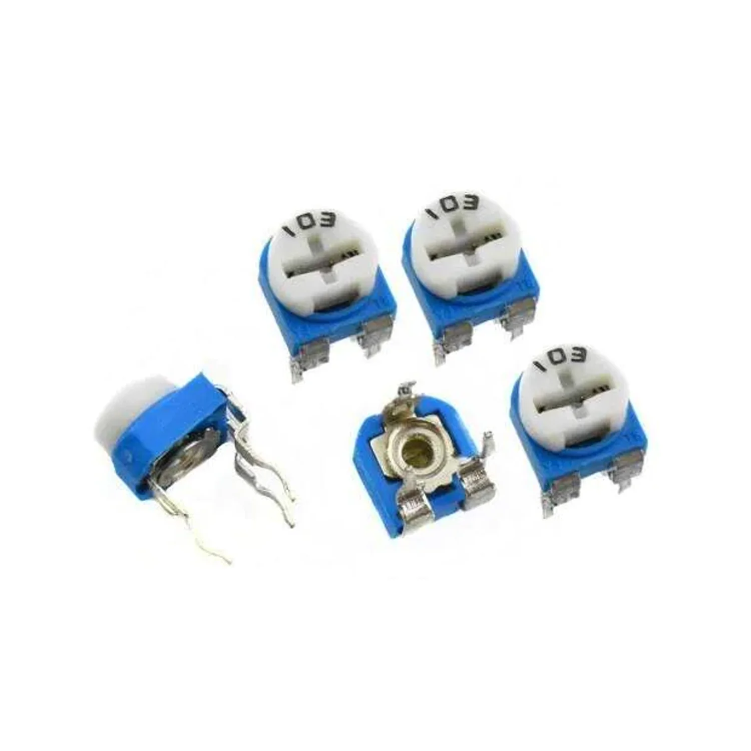 Φωτογραφία προϊόντος: 10K (103) Horizontal Trimpot Potentiometer