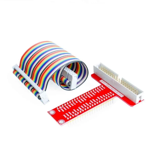 Φωτογραφία προϊόντος: GPIO Cobbler Extension Board + 40 Pins Rainbow Cable for Raspberry Pi