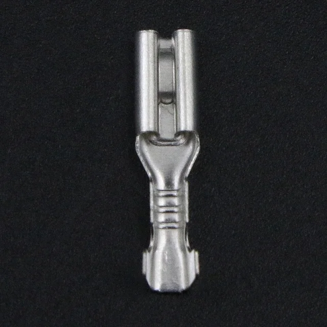 Φωτογραφία προϊόντος: 2.8 Tin-Plated Plug Spring Non-insulated Cold Wire Terminals
