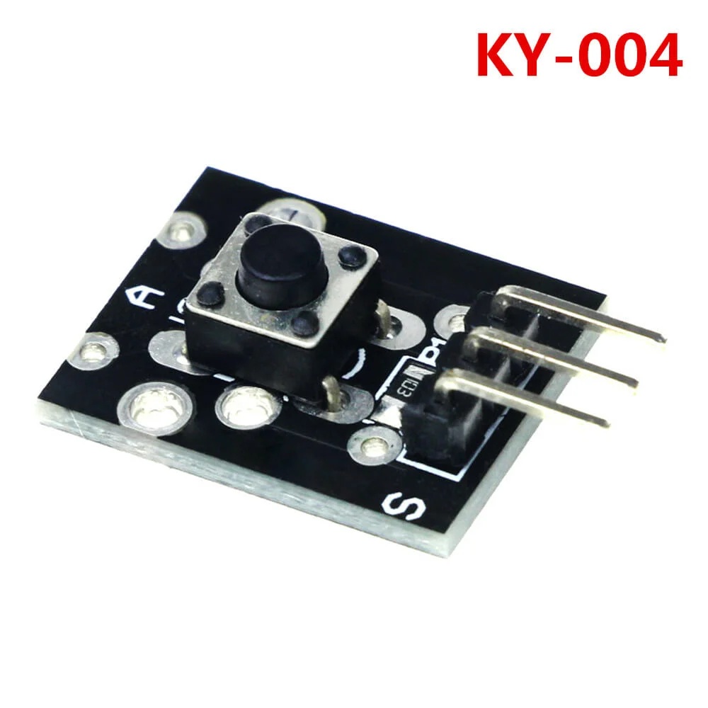 Φωτογραφία προϊόντος: 3pin Button Key Switch Sensor Module KY-004