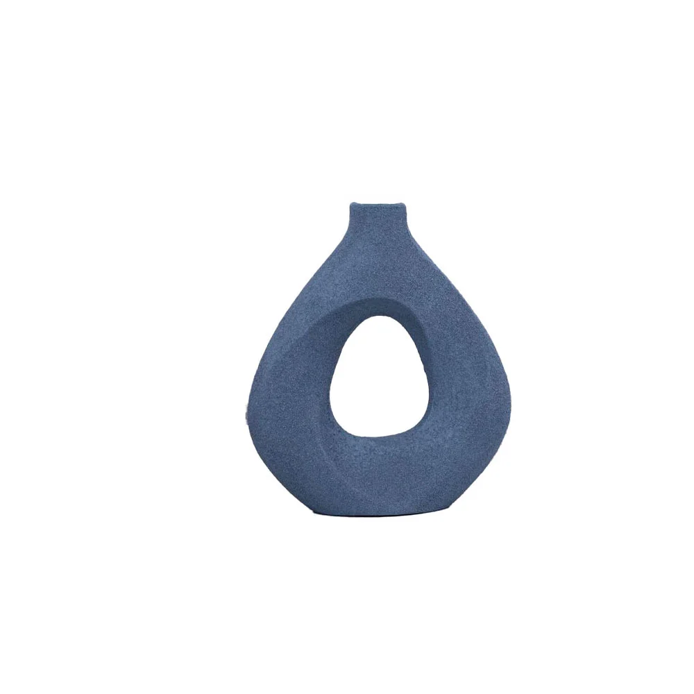 Φωτογραφία προϊόντος: MED VASE ΒΑΖΟ 22x7x25cm ΑΛΟΥΜΙΝΙΟ ΜΠΛΕ