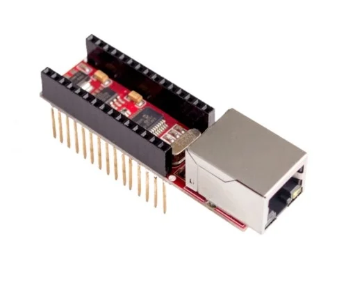 Φωτογραφία προϊόντος: ENC28J60 Ethernet Shield V1.0 for arduino compatible Nano 3.0 RJ45 Webserver Module