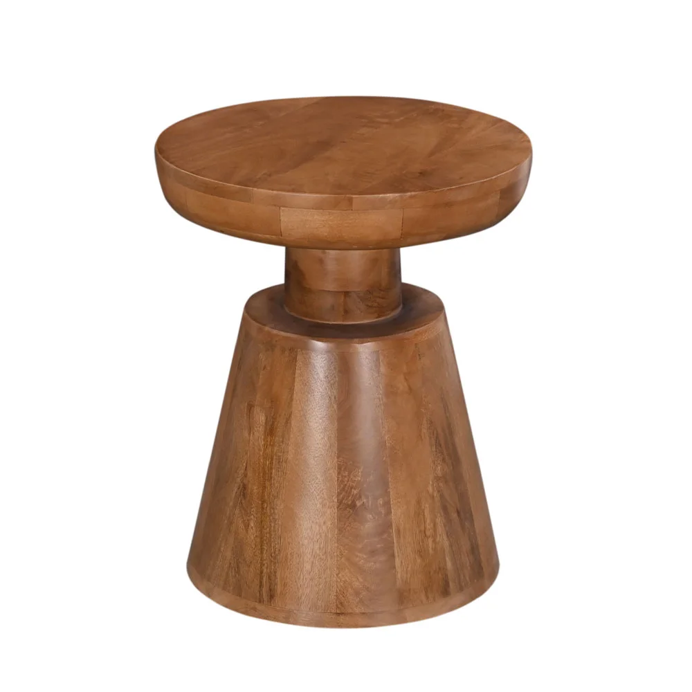 Φωτογραφία προϊόντος: ROOK SIDE TABLE ΦΥΣΙΚΟ 38x38x46cm