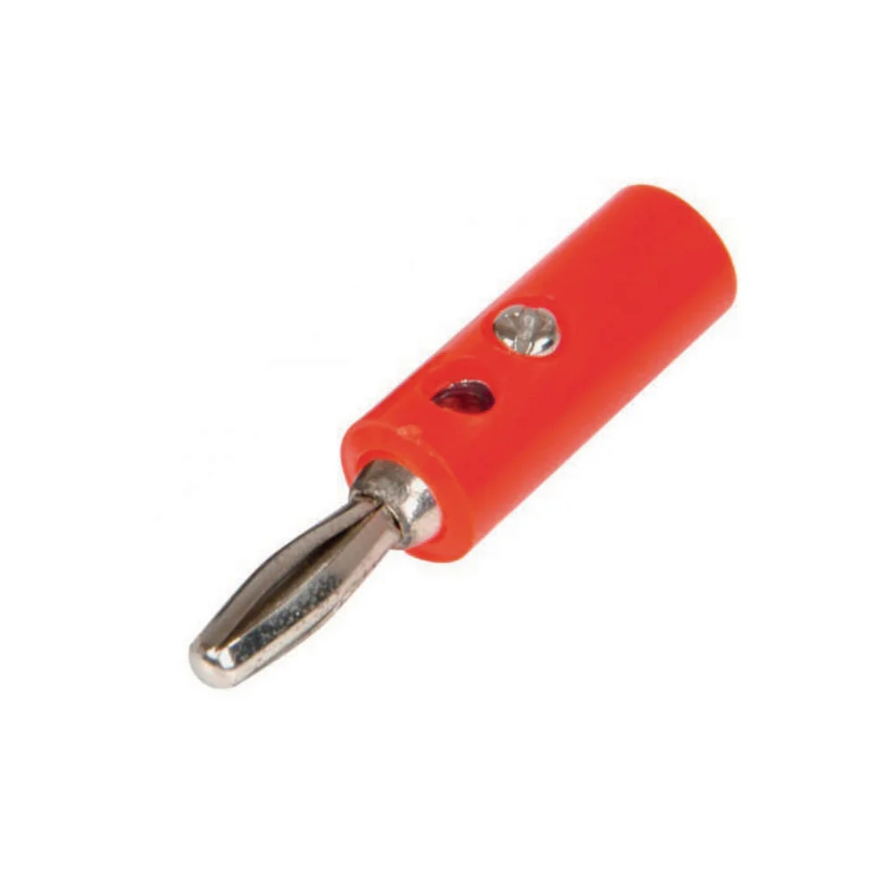 Φωτογραφία προϊόντος: 4MM Male Banana Plug Red