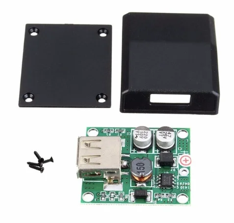 Φωτογραφία προϊόντος: Universal Solar Panel Micro USB Voltage Controller Converter Regulator USB Junction Box for Charger 5V-18V to 2A High Conversion