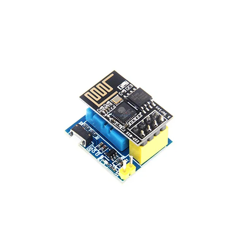 Φωτογραφία προϊόντος: ESP8266 ESP-01 ESP-01S with DHT11 Temperature and Humidity WiFi Node Module