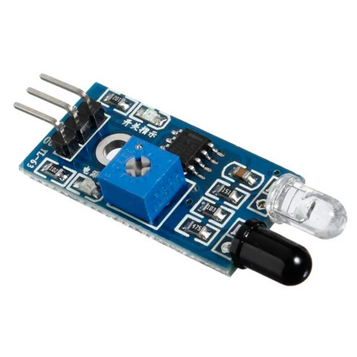 Φωτογραφία προϊόντος: IR Infrared Obstacle Avoidance Sensor Module