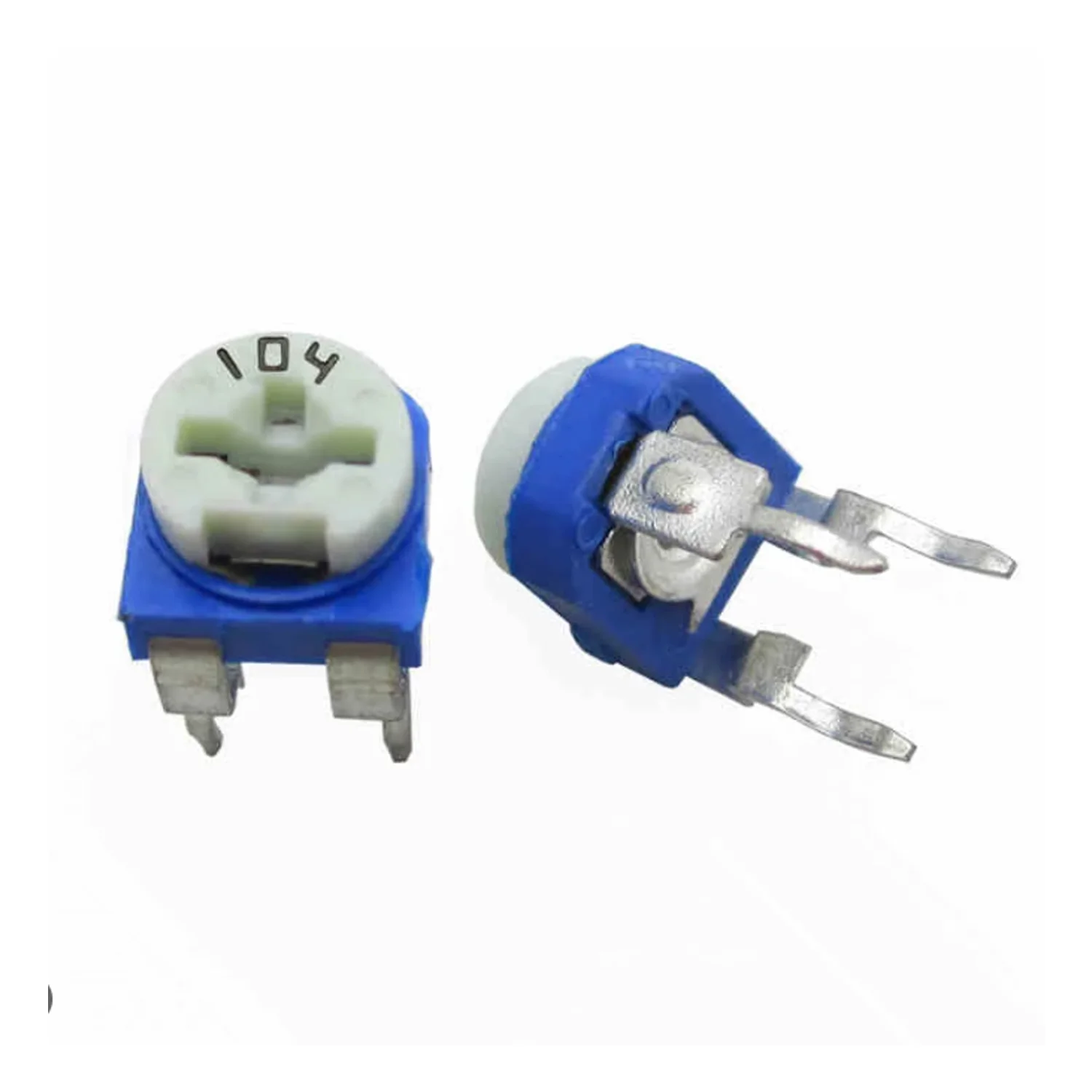 Φωτογραφία προϊόντος: 100K (104) Horizontal Trimpot Potentiometer