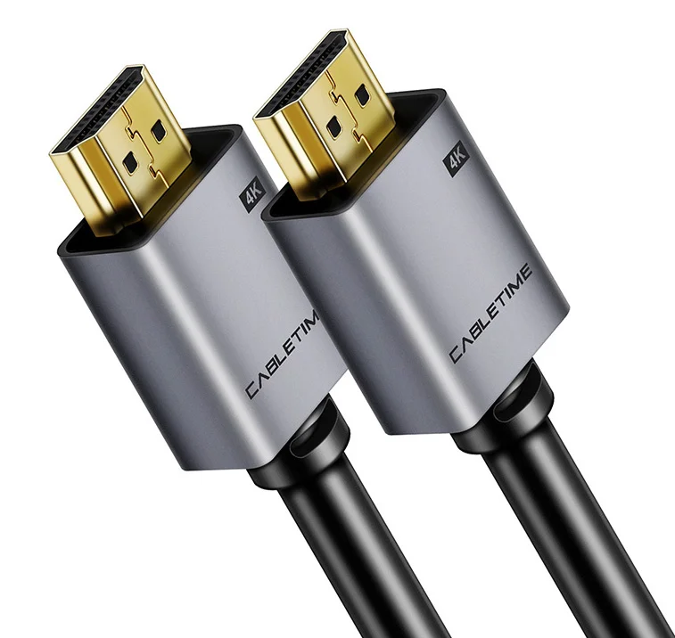 Φωτογραφία προϊόντος: CABLETIME καλώδιο HDMI 2.0 AV566, 4k/60hz, 3m, μαύρο