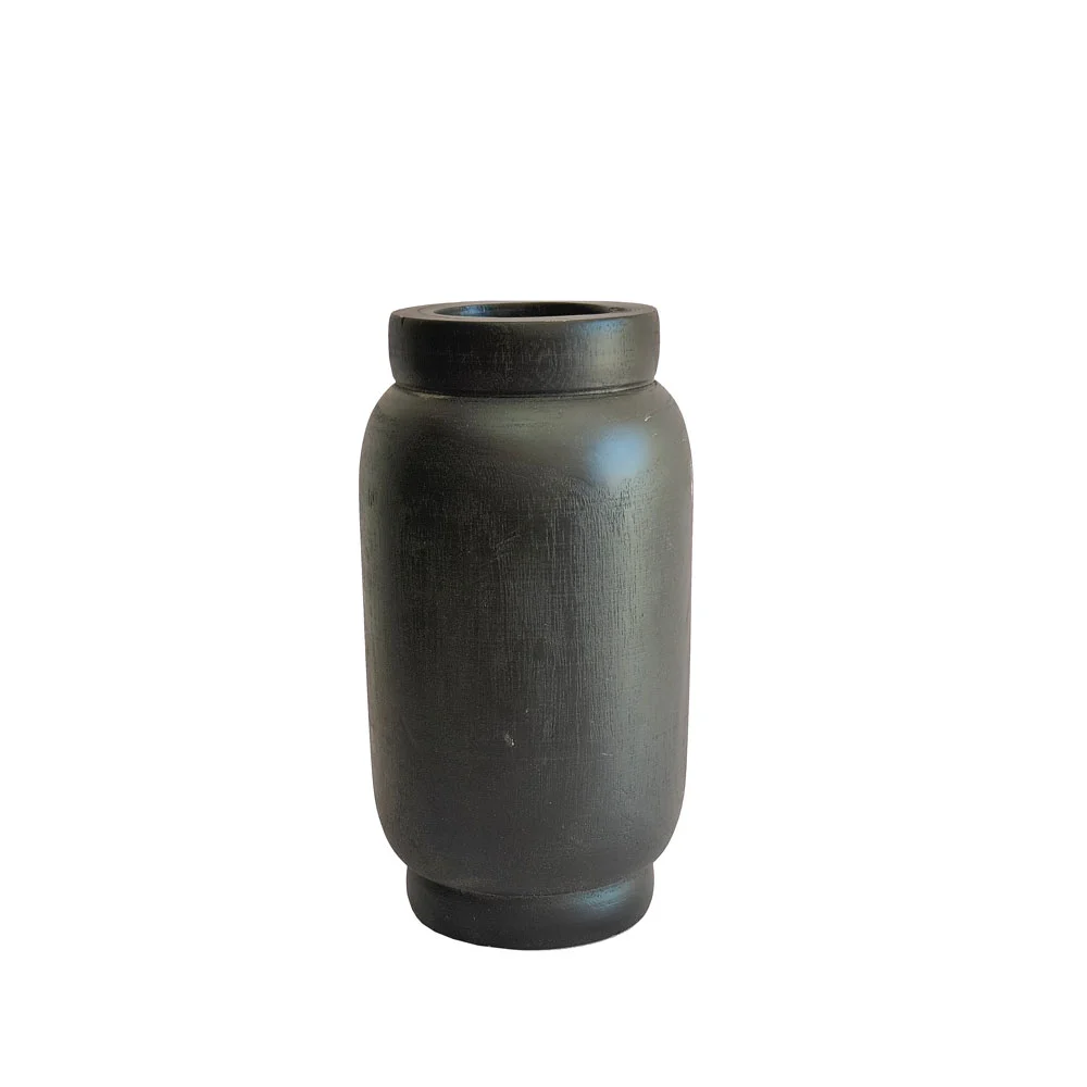 Φωτογραφία προϊόντος: NUBIA ΒΑΖΟ 16x16x30cm ΞΥΛΟ ΜΑΥΡΟ