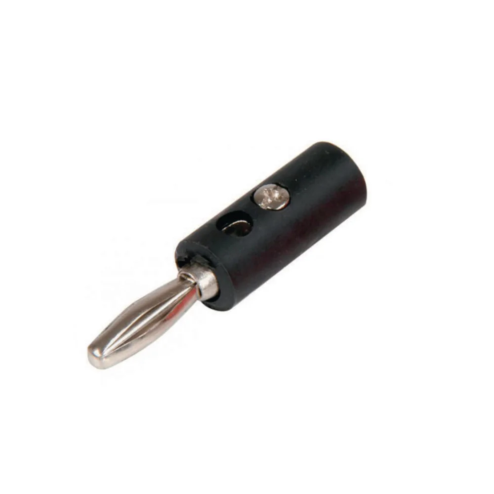 Φωτογραφία προϊόντος: 4MM Male Banana Plug Black