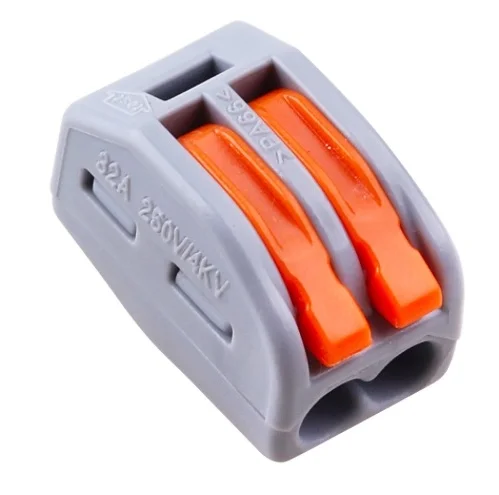 Φωτογραφία προϊόντος: PCT-212 Wago 2 Way Electrical Wire Connector
