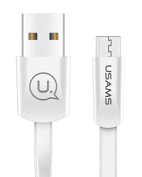 Φωτογραφία προϊόντος: USAMS Καλώδιο USB σε Micro USB US-SJ201, 1.2m, λευκό