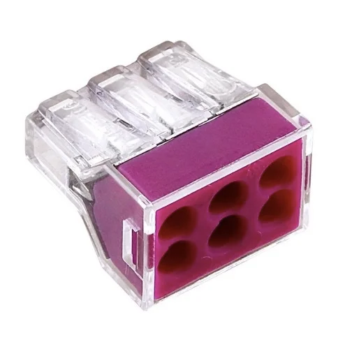 Φωτογραφία προϊόντος: PCT-106 Push wire wiring connector