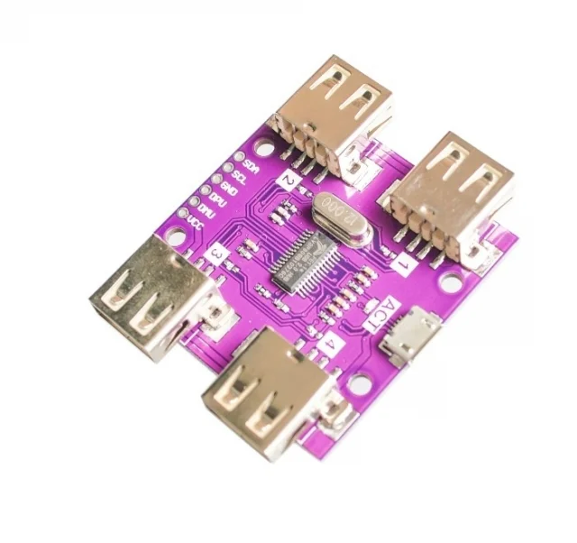 Φωτογραφία προϊόντος: MCU-204 High speed USB 2.0 HUB 4-port controller 4-port USB hub