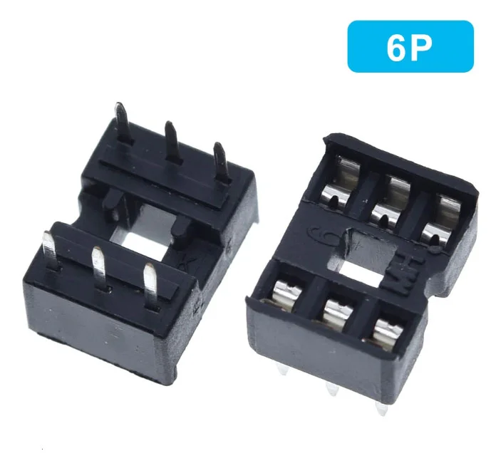 Φωτογραφία προϊόντος: IC DIP Sockets 6P