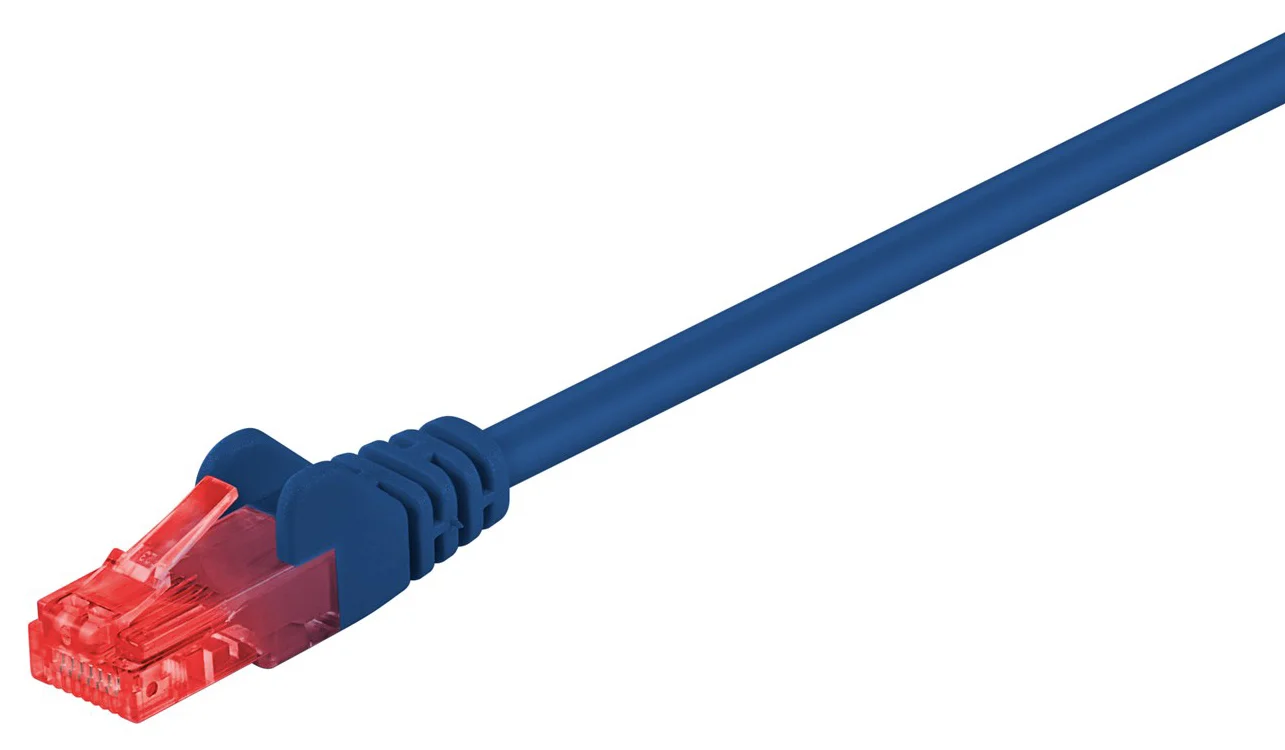 Φωτογραφία προϊόντος: GOOBAY καλώδιο U/UTP CAT6 95247, CCA AWG 24/7, 0.25m, μπλε