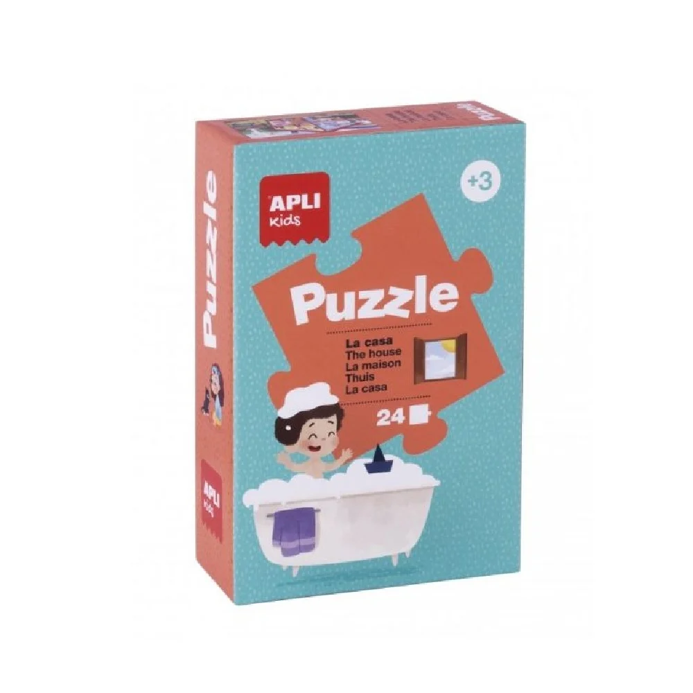 Φωτογραφία προϊόντος: Apli Παζλ 24pcs Σπίτι