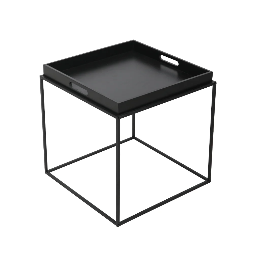 Φωτογραφία προϊόντος: BUTLER SIDE TABLE ΜΑΥΡΟ 45x45x45cm