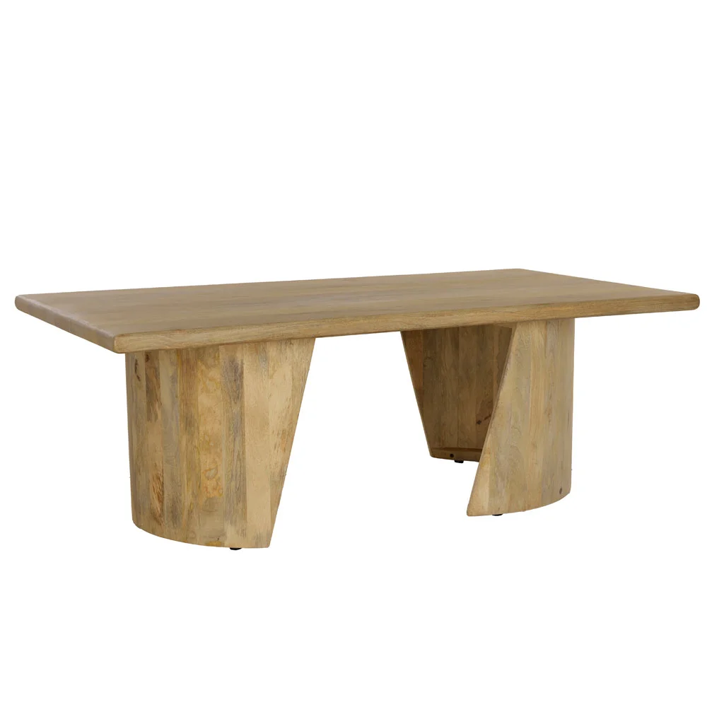 Φωτογραφία προϊόντος: SPIRAL COFFEE TABLE ΦΥΣΙΚΟ 130x70x45cm