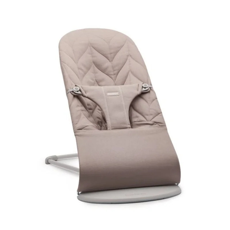 Φωτογραφία προϊόντος: BabyBjorn Ριλάξ Bliss, Woven, Petal quilt, Sand grey