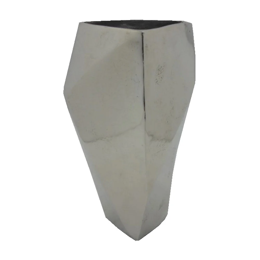 Φωτογραφία προϊόντος: DOUMA ΒΑΖΟ 21x17x36cm ΑΛΟΥΜΙΝΙΟ SILVER NICKEL