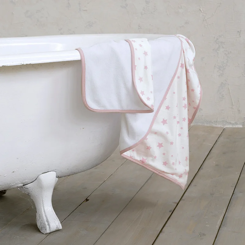 Φωτογραφία προϊόντος: Nima Σετ Πετσέτες Giggle Pink (30x50cm+70x140cm) (22437)