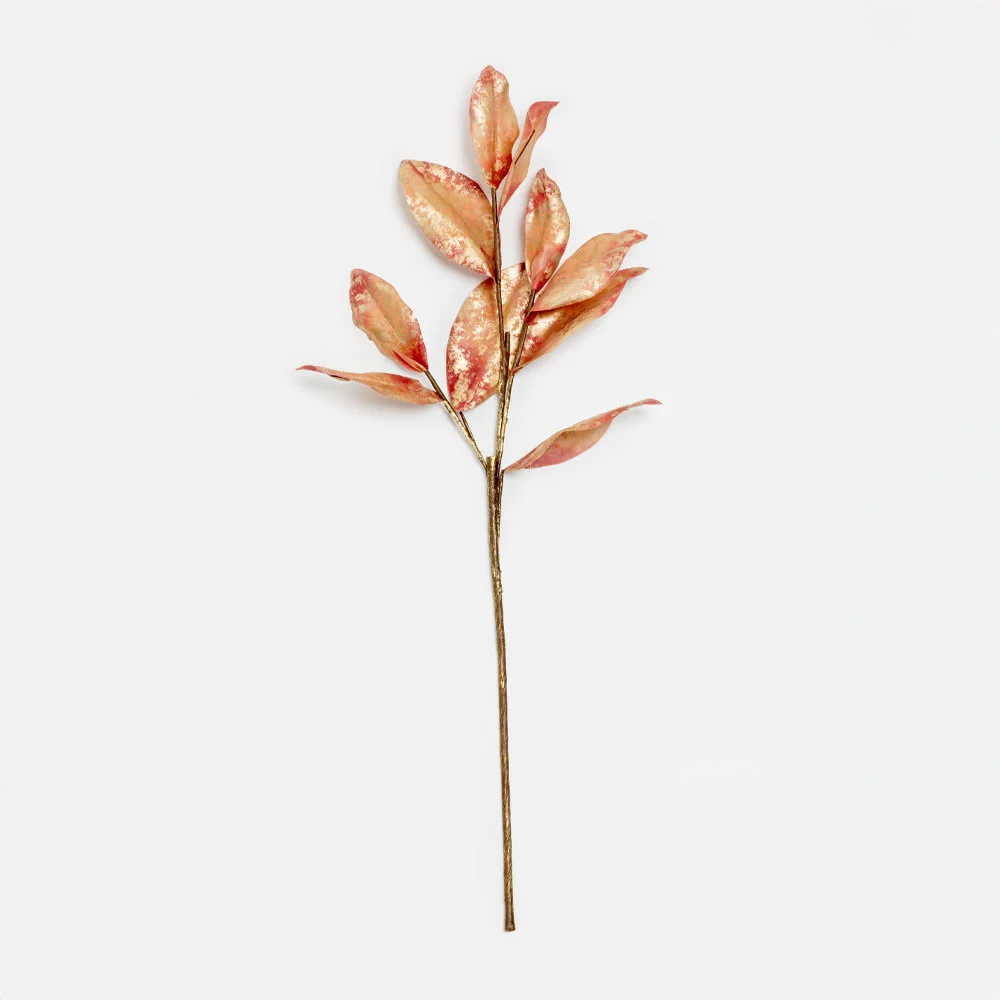 Φωτογραφία προϊόντος: MAGNOLIA LEAVES ΚΛΑΔΙ ΤΕΧΝΗΤΟ 74cm ΥΦΑΣΜΑ ΧΡΥΣΟ ΜΠΟΡΝΤΩ PVC