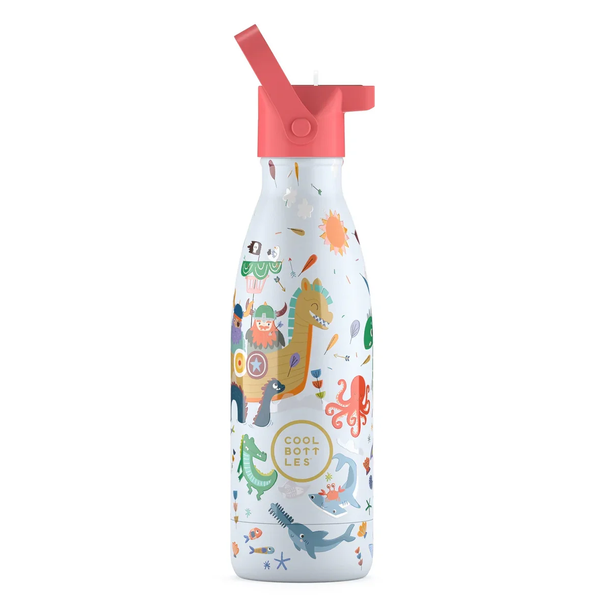 Φωτογραφία προϊόντος: COOL BOTTLES. Ανοξείδωτο μπουκάλι Γενναίοι Vikings 350ml