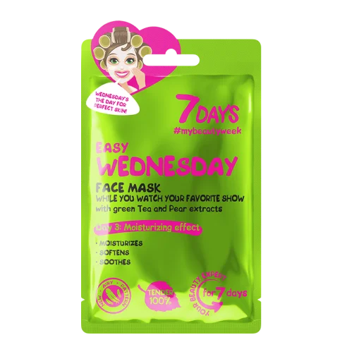 Φωτογραφία προϊόντος: 7DAYS Easy Wednesday Sheet Mask για Θρέψη +amp; Αναζωογόνηση 28gr