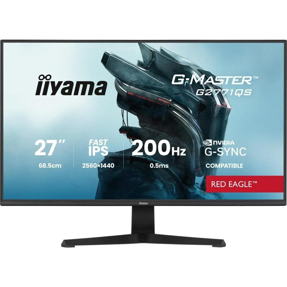 Φωτογραφία προϊόντος: iiyama G-MASTER G2771QS-B1 computer monitor 68.6 cm (27") 2560 x 1440 pixels Wide Quad HD Black