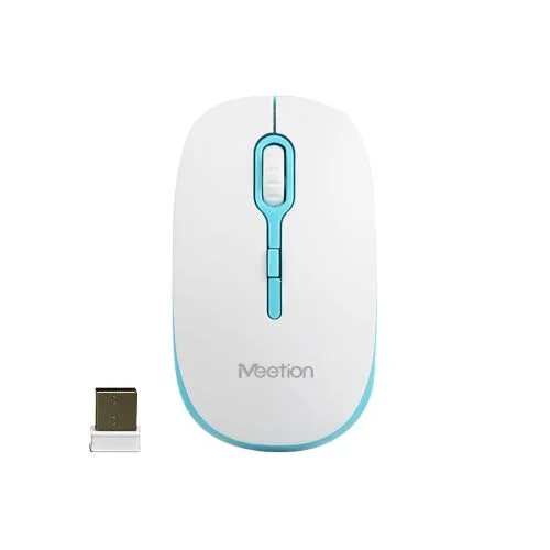 Φωτογραφία προϊόντος: Ασύρματο Ποντίκι Meetion 2.4G Άσπρο + Μπλέ 330349005