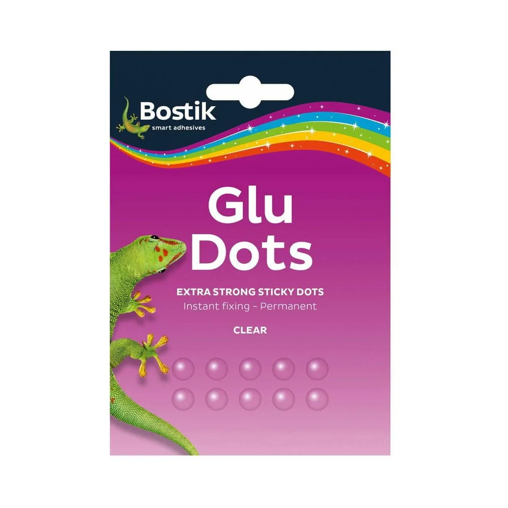 Φωτογραφία προϊόντος: Bostik Glue Dots Αυτοκόλλητες Κουκίδες Διπλής Όψης Extra Strong Φάκελος 64τμχ - 30803719