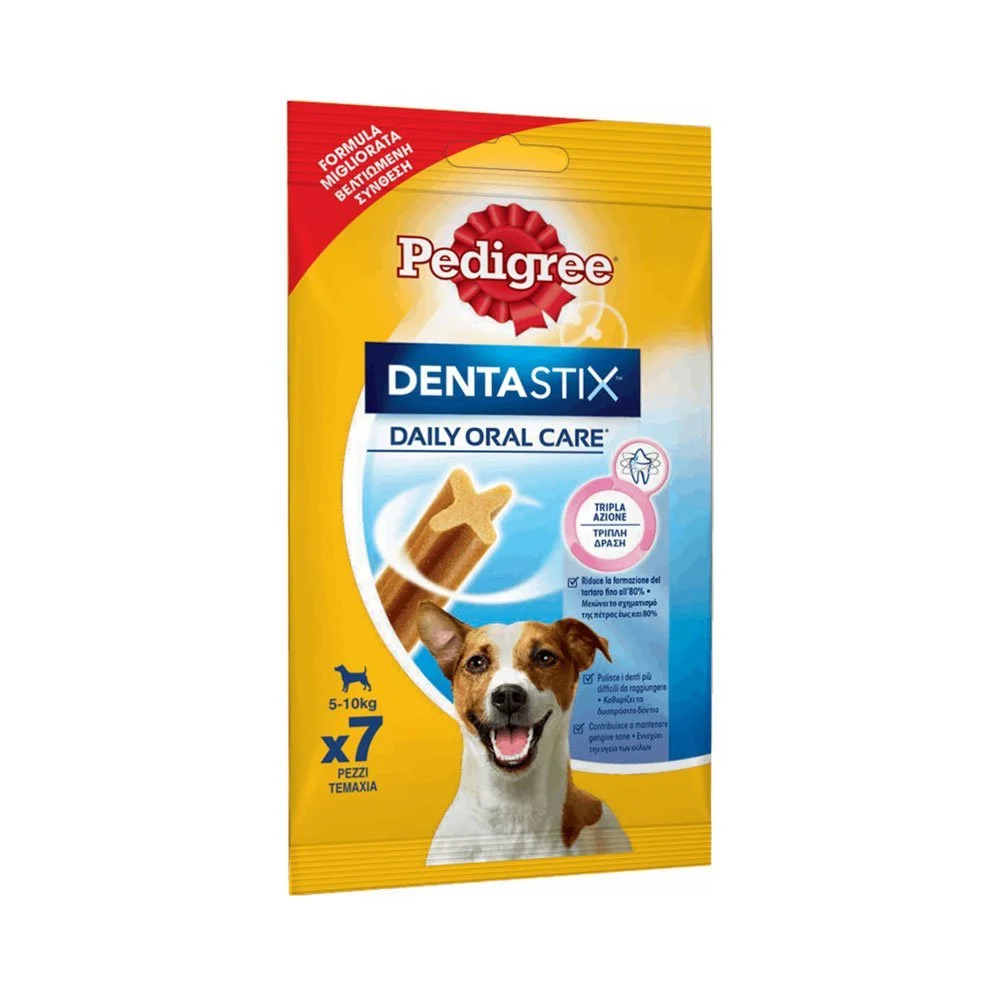 Φωτογραφία προϊόντος: Pedigree Dentastix Για Μικρόσωμες Φυλές Σακουλάκι 7τμχ 110gr